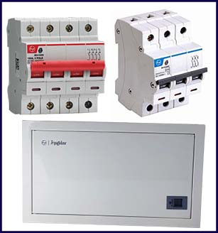 L&T MCB, Isolator and MCB Box