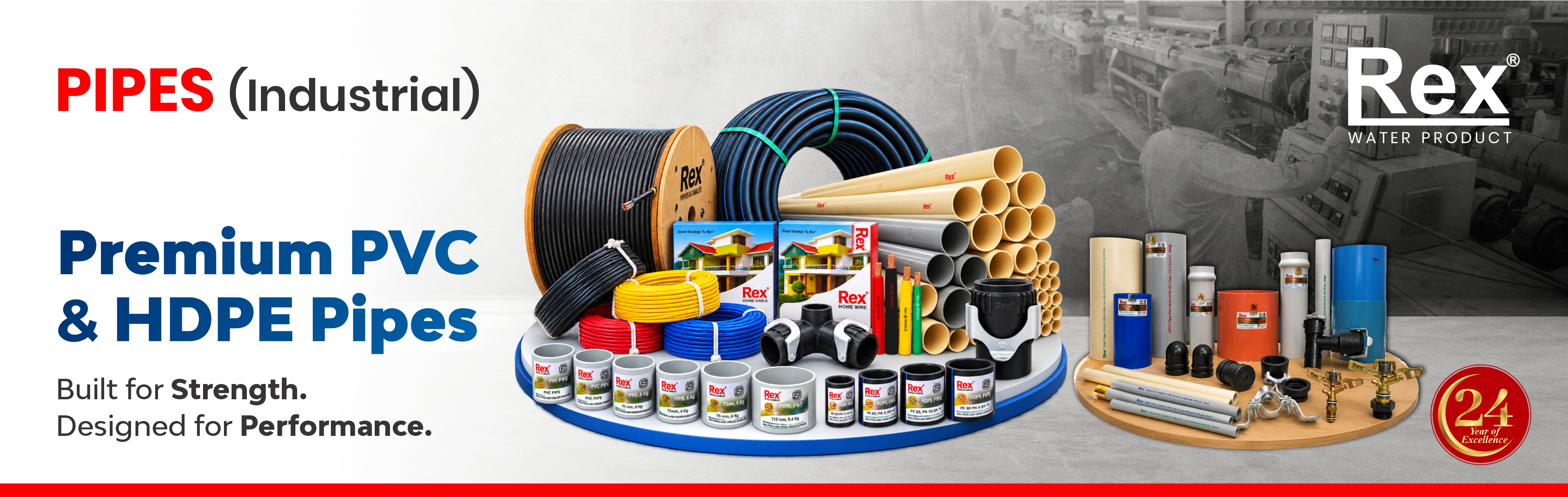 Rex Pipes & Cables - Banner 2